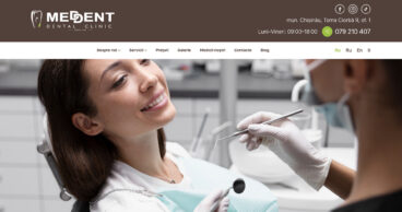 meddent-site-de-prezentare-clinica-stomatologica